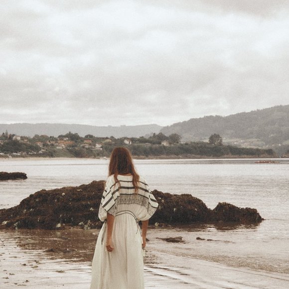 ZARA! BOHEMIAN Maxi Kaftan Beach Dress (XS-S) - Picture 3 of 11